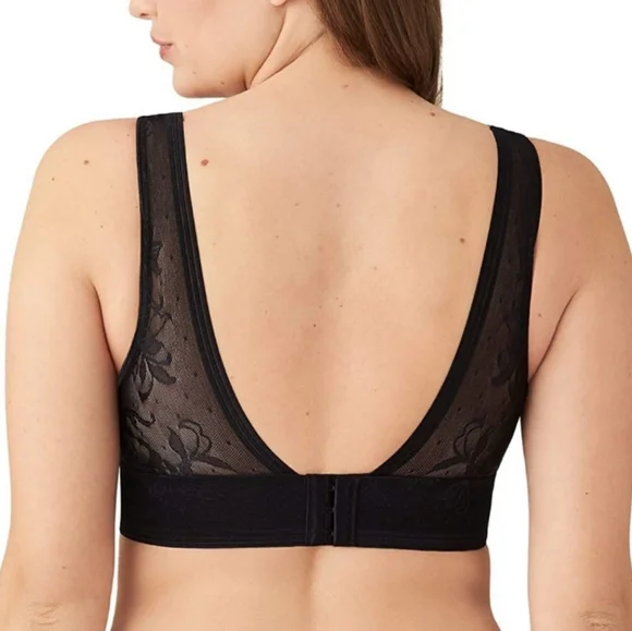 Wacoal Wireless Lace Bralette - Picture 2 of 6